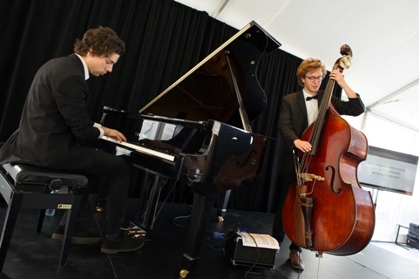 Duo de jazz William Ouellet et Félix LeBlanc